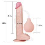 CONSOLADOR 11" SQUIRT EXTREMO DILDO - Imagen 2