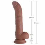 Silicone dong - The master (Rotador Dildo) - Imagen 3