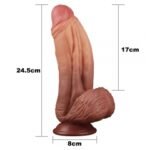 DUAL LAYERED LIQUID SILICONE 25 CM - Imagen 2