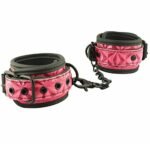WRISTS CUFFS (RED AND BLACK) - Imagen 2