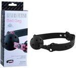 BALL GAG (RED AND BLACK)