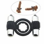 Double bullets cock ring