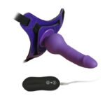 10 Mode Vibrations 6.3" Harness - Silicone Dildo - Imagen 5