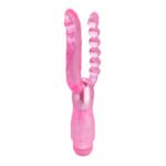 DUAL PENETRATOR VIBRATOR (PURPLE AND PINK) - Imagen 2
