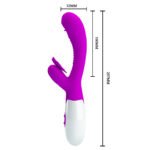 VIBRADOR MOTH PONTO G COM LINGUA - Imagen 8