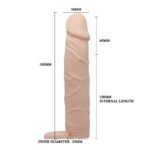FUNDA PENIS SLEEVE LARGE 17 CM - Imagen 4