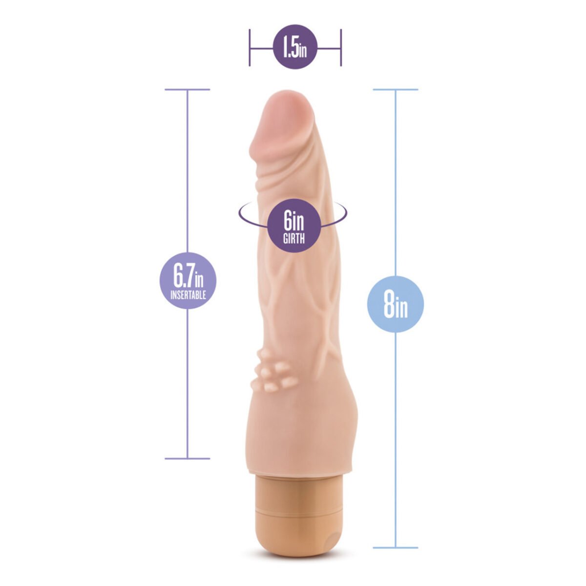 VIBRADOR DR.SKIN-COCK VIBE 4-20 CM - Imagen 3