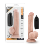 Dr. Skin - Dr. Jay - 8.75 Inch Vibrating Cock with Suction Cup Vanilla