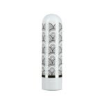 VIBRADOR RECARGABLE BALA GLITZY DECO SILVER - Imagen 3