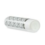 VIBRADOR RECARGABLE BALA GLITZY DECO SILVER - Imagen 4