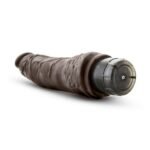 VIBRADOR REALISTA DR.SKIN VIBE 7 CHOCOLATE 21.5 CM - Imagen 3