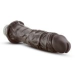 DR.SKIN- COCK VIBE 8-9.75 VIBRATING COCK CHOCOLATE - Imagen 4