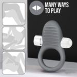 ANILLO VIBRADOR RECARGABLE NOJE C1-SLATE - Imagen 3