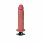 JOCK BARESKIN VIBE DONG 8" VANILLA VIBRATOR - Imagen 2