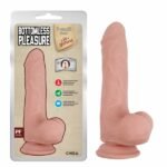 DILDO REALISTA BOTTOMLESS PLEASURE-FLESH 20 x 4,5 CM