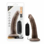 DR.SKIN-VIBRADOR CON VENTOSA DR. DAVE-7 CHOCOLATE