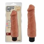 DILDO VIBRADOR REALISTA GREEDY LATIN 24 CM.