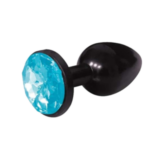 THE 9 BEJEWLED STAINLESS PLUG AQUA - Imagen 3