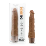 VIBRADOR DR.SKIN COCK VIBE #1 9" Mocha