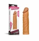 FUNDA Add 2" Pleasure X Tender Penis Sleeve Brown