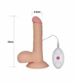 19 cm The Ultra Soft Dude Vibrating - Imagen 2