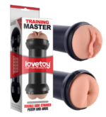 Training Master Double Side Stroker Pussy AND ASS