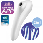 SATISFYER DUAL PLEASURE WHITE3 - Imagen 2