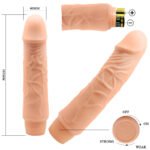 VIBRADOR REALISTA JEFF 19.5 CM - Imagen 3