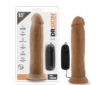 DR. SKIN-DR.THROB-9.5 INCH VIBRATING REALISTIC COCK WITH SUCTION CUP - Imagen 2