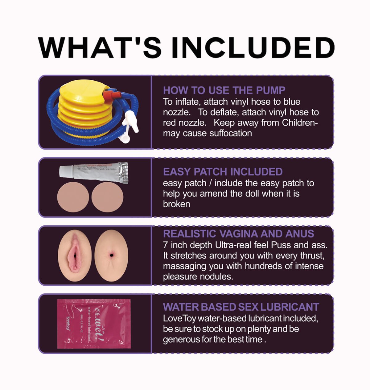 MUÑECA SILICONE BOOBIE SUPER LOVE DOLL - Imagen 2