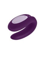 Satisfyer Double Joy Vibrador para Parejas con APP - Violeta - Imagen 2
