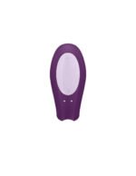 Satisfyer Double Joy Vibrador para Parejas con APP - Violeta - Imagen 4