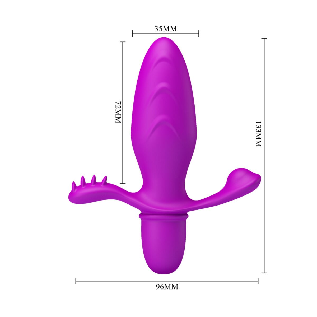 PLUG ANAL VIBRATORIO FITCH - Imagen 2