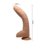 CONSOLADOR REALISTA ALEX 28 CM-FLESH - Imagen 5