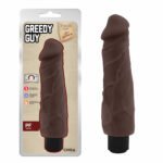 DILDO VIBRADOR GREEDY GUY BROWN 22.5"