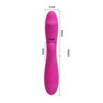 VIBRADOR SNAPPY RECARGABLE-MAGENTA - Imagen 4