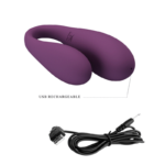 VIBRADOR AUGUST CONTROL A DISTANCIA-PURPLE - Imagen 5