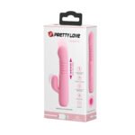 VIBRADOR RABBIT RETRACTIL LEOPOLD-PINK - Imagen 5
