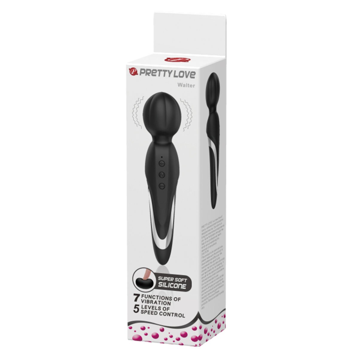 MASAJEADOR VIBRADOR WALTER RECARGABLE USB - Imagen 10
