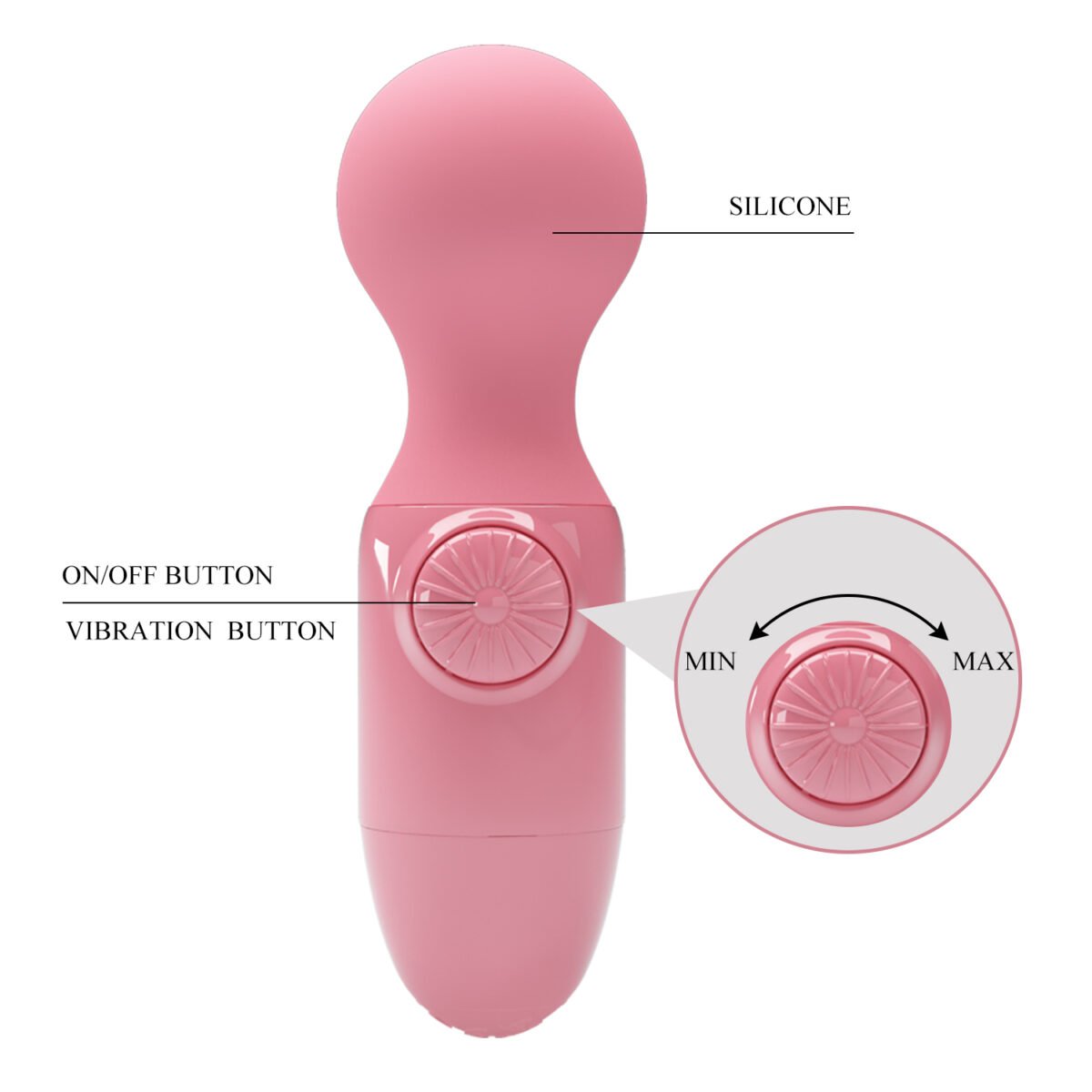 VIBRADOR VARITA MINI STICK - Imagen 3