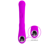 VIBRADOR RECARGABLE LAMAR MAGENTA - Imagen 3