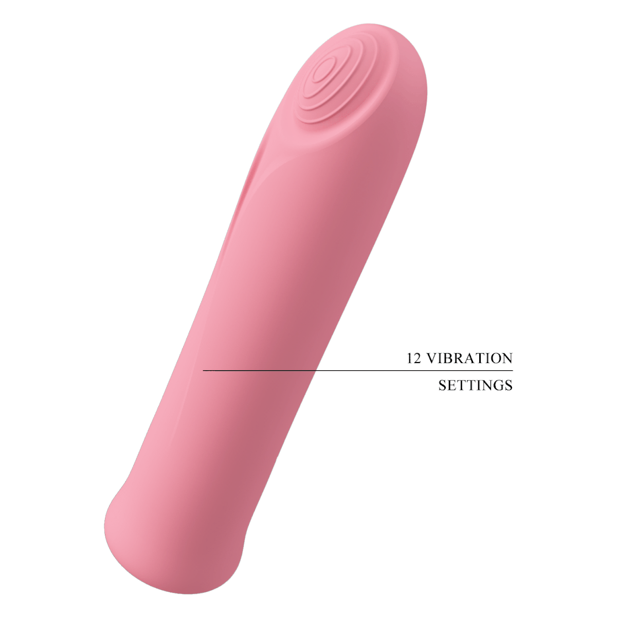 BALA VIBRADOR RECARGABLE CURTIS ROSA - Imagen 5