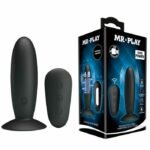 VIBRADOR ANAL RECARGABLE CONTROL REMOTO SILICONA 11CM 3.3 CM