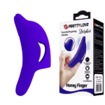 VIBRADOR HONEY FINGER DELPHINI-BLUE