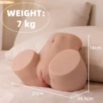 Elina dual vibrating Ass masturbator (7 Kg)