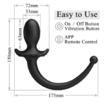 Vibrador Anal con APP Anthony - Imagen 2